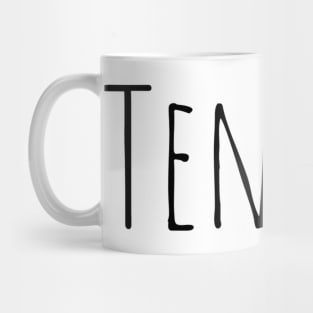 Tennis. Mug